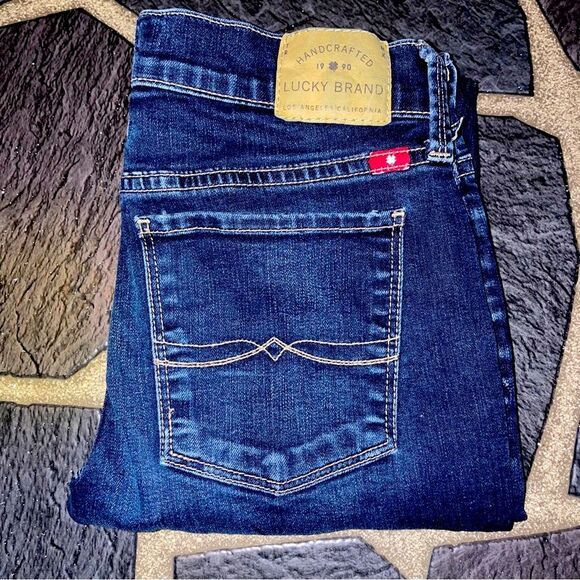 Lucky Brand Denim Dark Wash Ankle Brooklyn Skinny Jean Size 00 or 24 - Picture 1 of 5